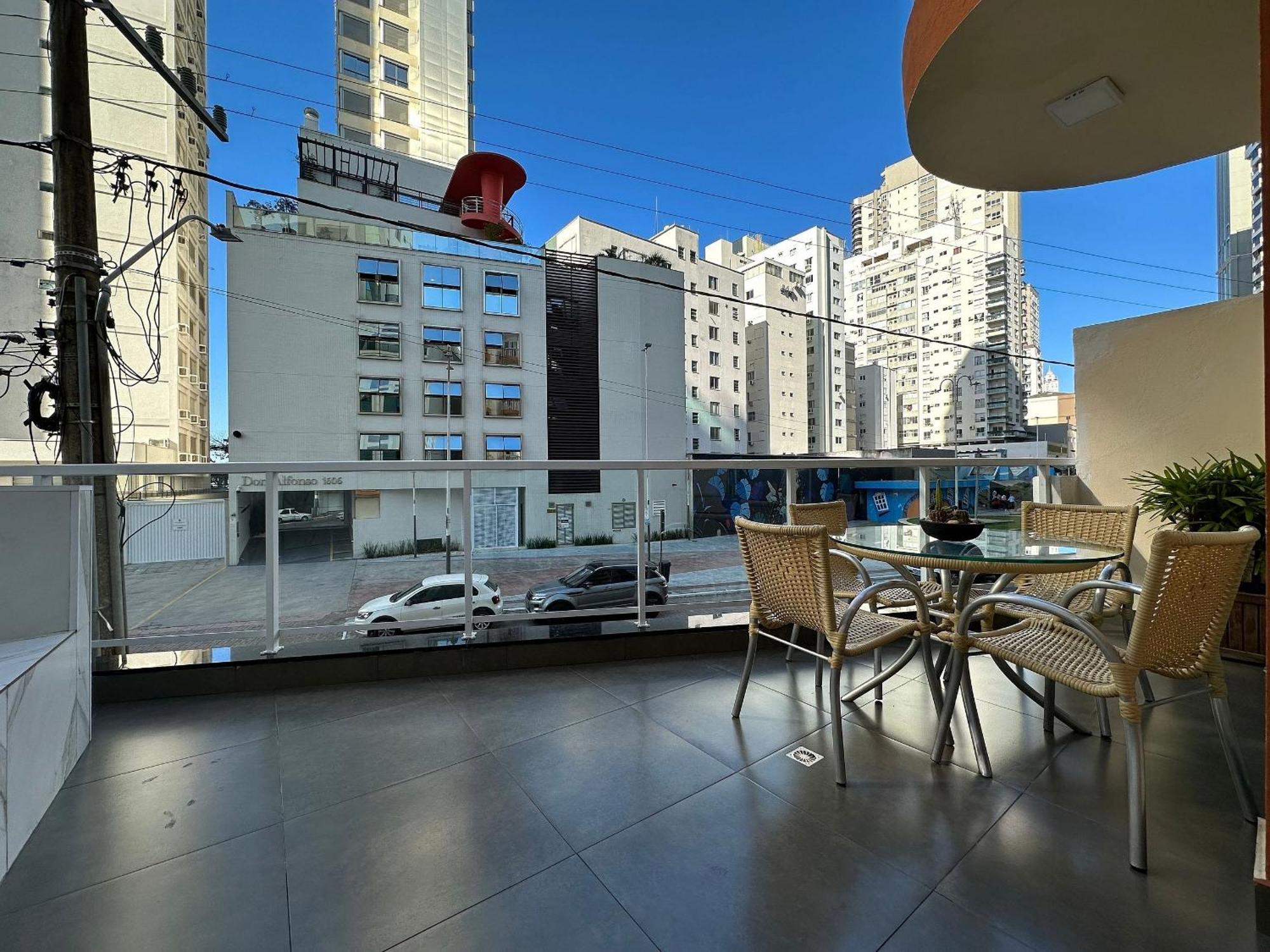 Apartamento Dn01- 1º Andar| Churrasqueira| Quadra Mar | Centro
